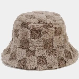 Winter Plaid Bucket Hat (Unisex)